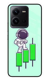 Astronaut Trader Vivo V25 5G Glass Case